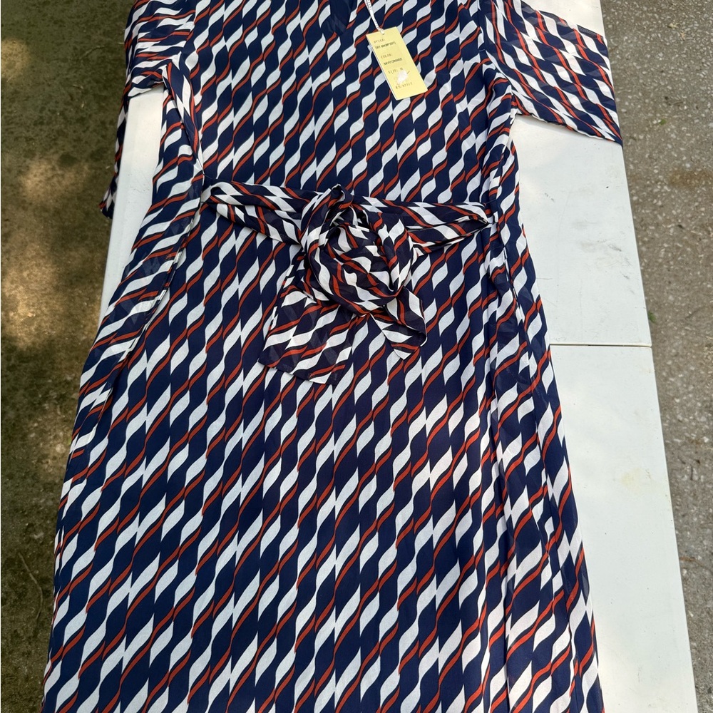 Stylish Geometric Patterned Dress